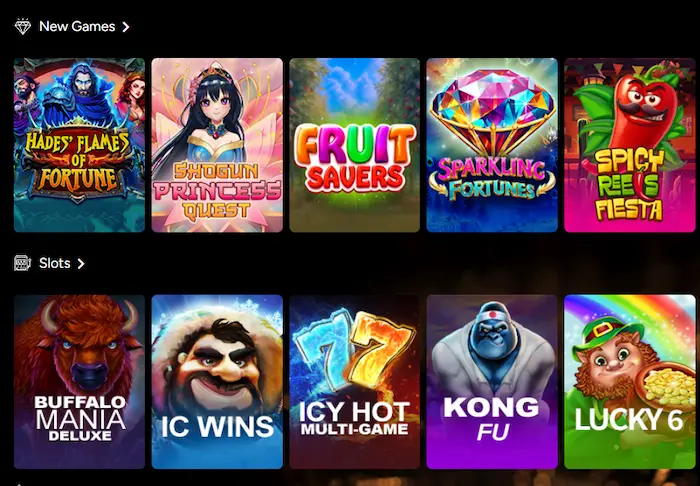 iNetBet Casino games